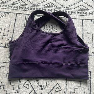 Alphalete Vault Bra - Purple Noir